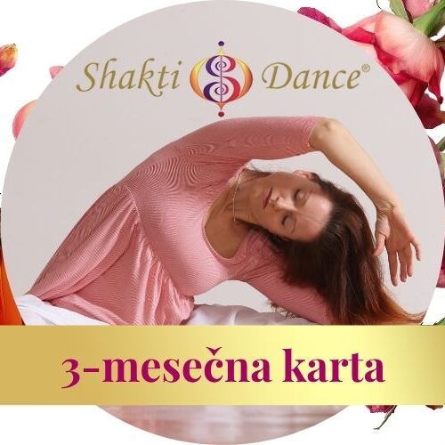 Shakti Dance® ali Joga plesa v objemu aromaterapije – 3-mesečna karta