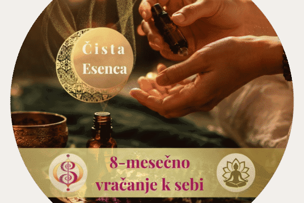 Čista Esenca - 8-mesečno vračanje k sebi skozi aromaterapijo, Kundalini jogo in Jogo Plesa.